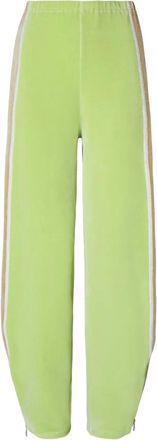 Tory Burch Pantaloni sportivi con zip - Verde