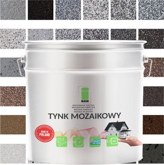 OEM Revestimiento De Mosaico De Resina Clase 1 Resistente A Las Heladas 7 Kg Premium 36 Variantes