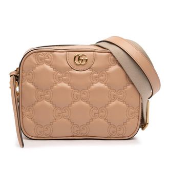 Gucci Pre-owned Gucci Small GG Matelasse Calfskin Crossbody Ladies OM9IRP1JOGWFWG2P