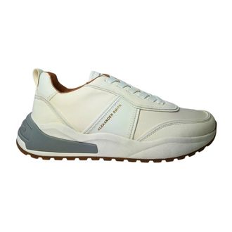 Alexander Smith Sneakers, male, White, Size: 11 US sneaker Pelle