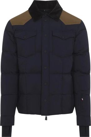 Moncler Geltech Shirt Jacket - Jackets - Hombre - Azul - 2XL