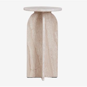 Sklum Tavolino rotondo &Oslash;30 cm in marmo Graham SKLUM