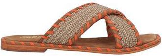 Colors Of California CRISS CROSS SANDAL IN RAFFIA