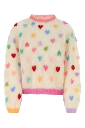 Rose Carmine Knitwear