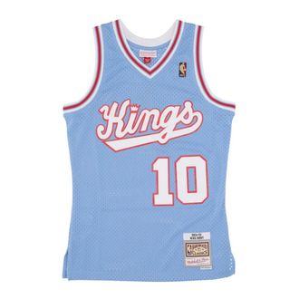 Mitchell & Ness Sportswear, male, Blue, Size: S NBA HWC Jersey 2004 Mike Bibby