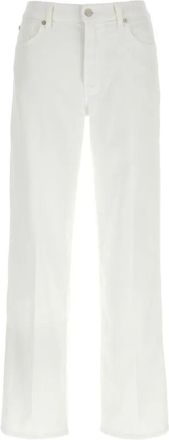 7 For All Mankind Stovepipe Stretch Straight Leg Jeans