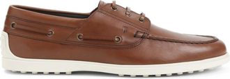 Tod's Heren, Schoenen, Bruin, Maat: 43 1/2 EU Leer
