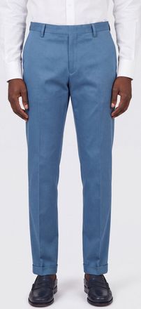 Paul Smith Slim Fit Stretch-Cotton Tailored Trousers with Slash Pockets