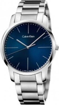 Calvin Klein City Quartz Horloge - Heren - Horloges - Grijs - ONE Size - Accessoires