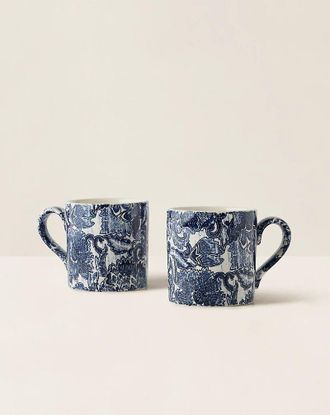 Ralph Lauren Home Faded Peony-s/2 Mugs