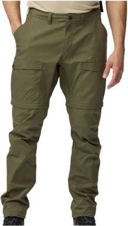 Fj&auml;llr&auml;ven Abisko Hybrid Trail Trousers Zip-Off Trekkinghose f&uuml;r Herren | gr&uuml;n