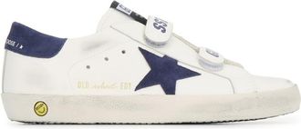 Golden Goose White Old School Sneakers