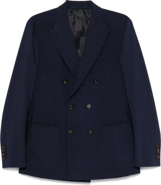 Eleventy Blazer doppiopetto - Blu