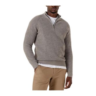 Gentiluomo Heren, Truien, Grijs, Maat: M Katoen