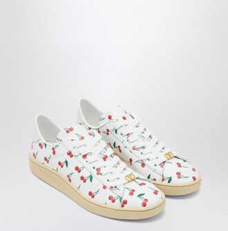 Valentino Garavani Royco Sneaker White With Cherryfic Pattern