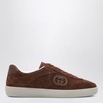 Gucci Sneakers G75 marrone in suede