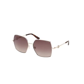 Guess Square Sunglasses - female - Guess - Sunglasses - Yellow - 58 MM - Accessories