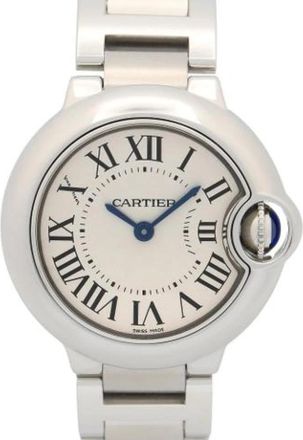 Cartier Pre-owned Vintage Polshorloge - Dames - Vintage Horloges - Wit - ONE Size - Vintage