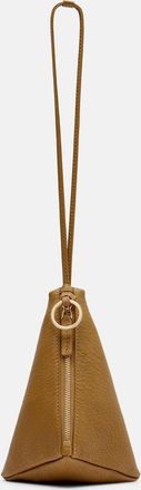 Calvin Klein Solida Mini leather pouch with strap