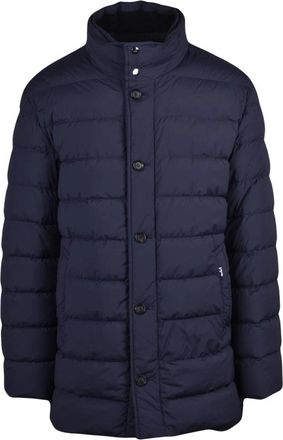 Add Dull Nylon Stretch Down Jacket - Heren - Winterjassen - Blauw - XL - Nylon - Jassen