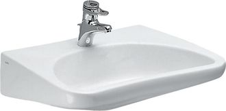 Laufen Laufen Rehab Lavabo, Sin Barreras, 1 Agujero Para Grifo, Sin