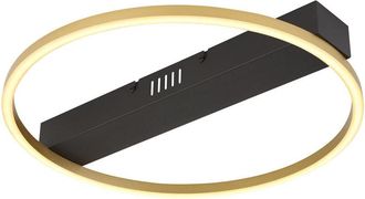 Globo Lighting Plafón - Gunther - negro - metal - led - 48461-20R - Globo