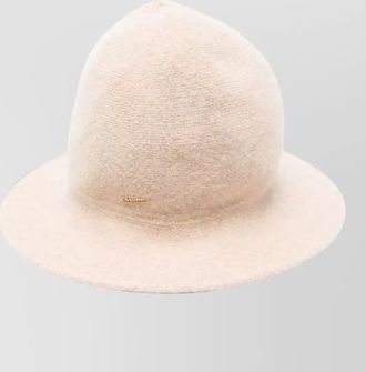 Borsalino cashmere blend knitted cloche hat