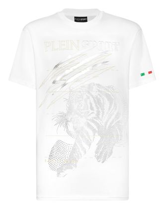 Plein Sport T-Shirt Ronde Hals Tiger