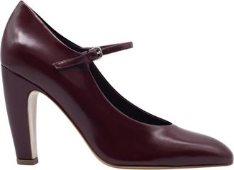 Gia Borghini Agnes Pumps - Dames - Pumps - Rood - 36 EU - Leer - Schoenen