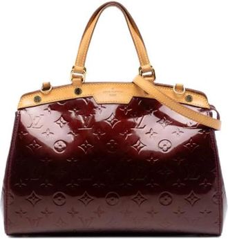Louis Vuitton Pre-owned Handbags, female, Purple, Size: ONE SIZE Pre-owned The Brea MM
