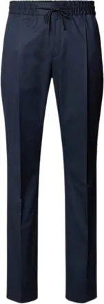HUGO BOSS Broeken, Heren, Blauw, M, Slim-fit Broeken