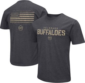 Colosseum Mens Colosseum Heather Black Colorado Buffaloes Big & Tall OHT Military Appreciation Playbook T-Shirt at Nordstrom, Size 3Xb
