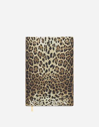 Dolce & Gabbana Medium Ruled Notebook Leather Cover - Notebooks Multicolor Onesize