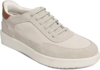 Marc Joseph New York Bill Ave Hands Free Technology Lightweight Leather Sneaker in Ivory Suede at Nordstrom, Size 10.5