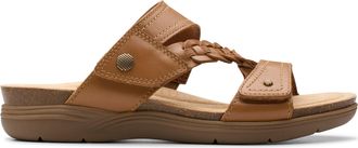 Clarks April Raelyn in Brown Leather