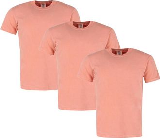CTM Mens Comfort Colors Dyed Short Sleeve T-Shirt (Set of 3)