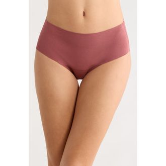 Spanx SPANXsupersmooth Undie-tectable Stretch Cotton Briefs in Rose Smoke at Nordstrom, Size Medium