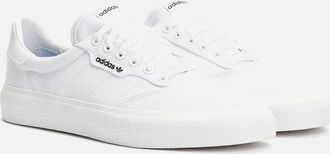 adidas Womens Adidas 3MC Canvas White Trainers - Size: UK 10 / eu 44.5 / us 10.5