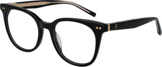 Tommy Hilfiger Zwarte Acetaat Bril (Frames)