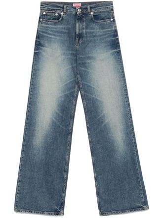 Kenzo Straight jeans - Blauw