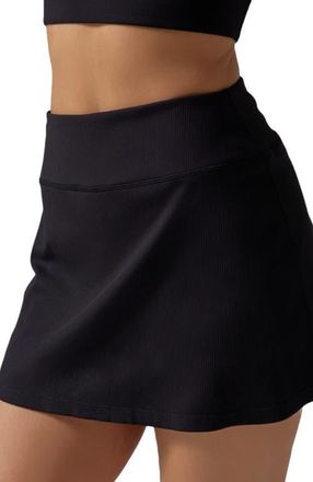 Tavi Active Skort in Ebony at Nordstrom, Size X-Small