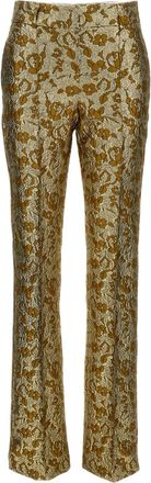 Des_Phemmes Jacquard Tailored Trousers