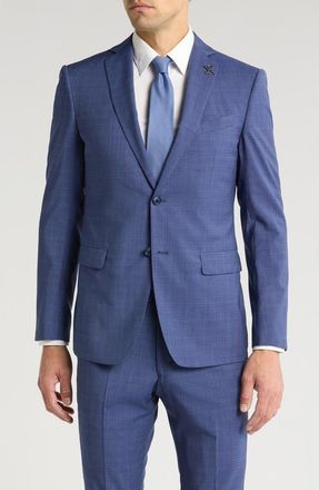 John Varvatos Neat Sport Coat in Blue at Nordstrom Rack, Size 40 Regular