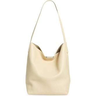 Mansur Gavriel Everyday Cabas Leather Hobo Bag in Avorio at Nordstrom