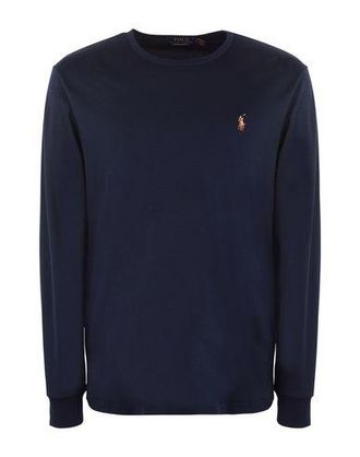Ralph Lauren CUSTOM FIT LONG SLEEVE INTERLOCK T-SHIRT