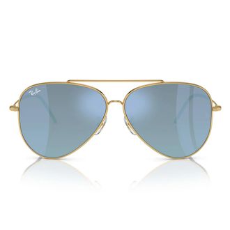 Ray-Ban Sunglasses Rbr0101 S 92023 A Aviator Reverse Gold/Blue Unisex