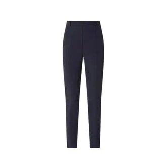 Pinko Pinko, Broeken, Dames, Blauw, M, Slim-fit Broeken