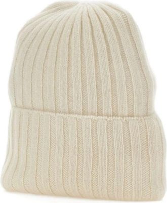 Not Shy Dora geribbelde muts - Beige
