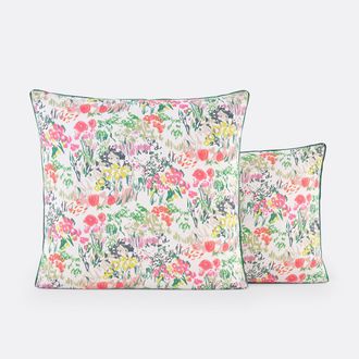 La Redoute Interieurs Kussensloop in perkalkatoen, Colored Field