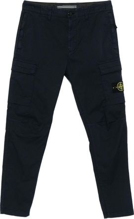 Stone Island Cotton Cargo Trousers